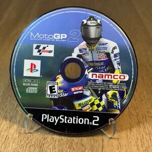 Namco MotoGP 2 PlayStation 2 PS2 Blue Disc Good Tested Working SLUS 20285